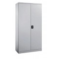 STEEL FURNITURE - Full Height Swingdoor Cupboard / 4 Drawers Filling / Steel Locker /Plastic Lock /Steel Rack