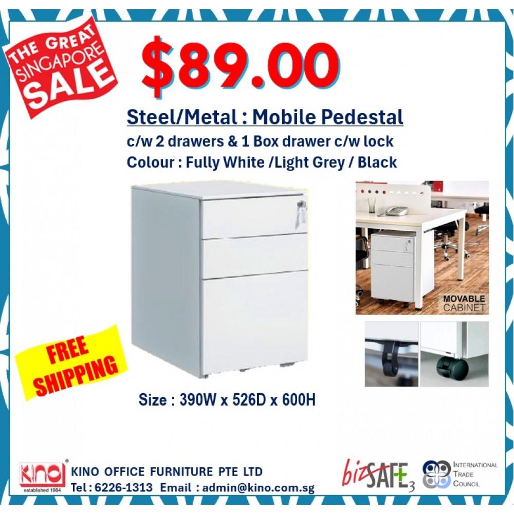 TABLE / MOBILE DRAWERS / CABINETS