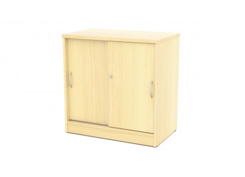 Cabinet - Low Sliding-Door Cabinet c/w lock  