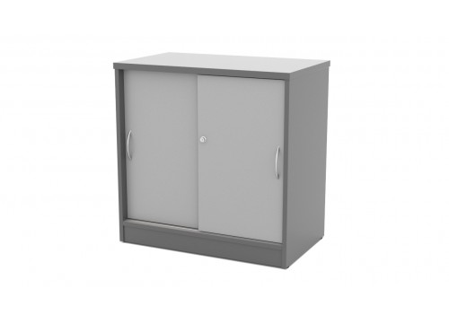 Cabinet - Low Sliding-Door Cabinet c/w lock
