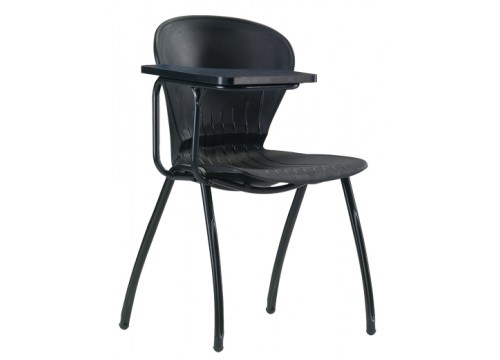 KI-3023A-T(TC)-4 Leggel polyproplene chair with one side writing borad