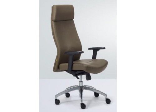 KI -826HB Highback chair c/w backtilt locking function and lumbar Support.