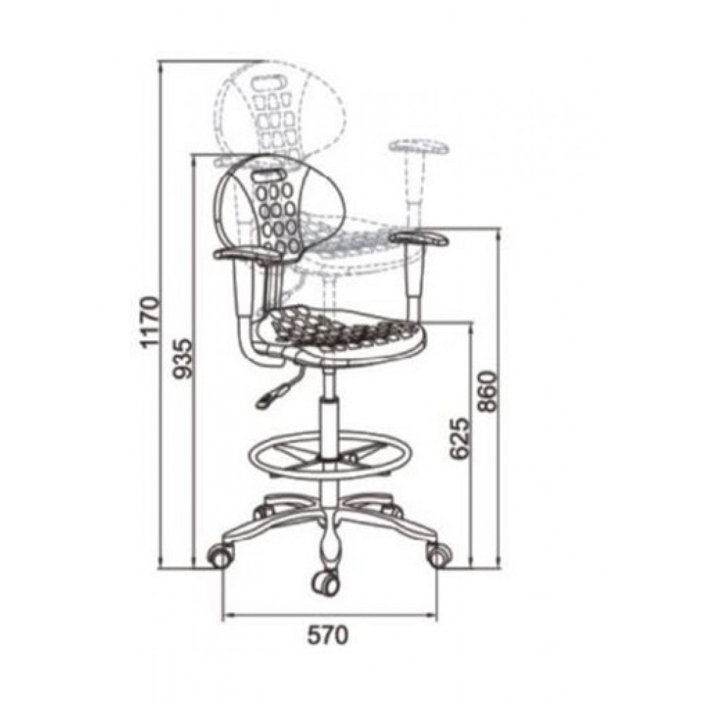Visitor chair /Link Chair/ folding chair/ Plastic Chair