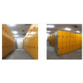 STEEL FURNITURE - Full Height Swingdoor Cupboard / 4 Drawers Filling / Steel Locker /Plastic Lock /Steel Rack