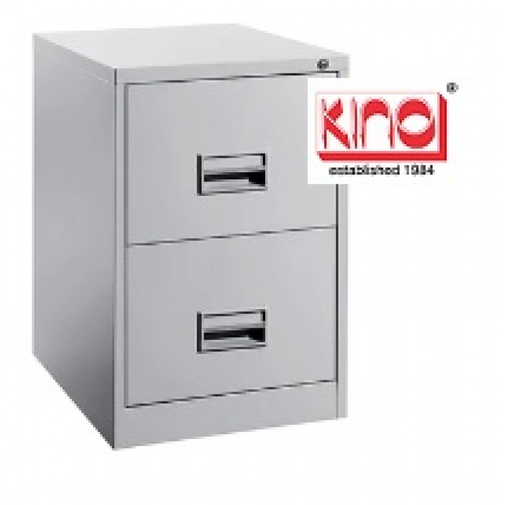 STEEL FURNITURE - Full Height Swingdoor Cupboard / 4 Drawers Filling / Steel Locker /Plastic Lock /Steel Rack