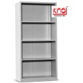 KI- 118W -Steel Full Height Open shelf c/w 3 shelves .  Dimensions: 915W x 457D x 1828H