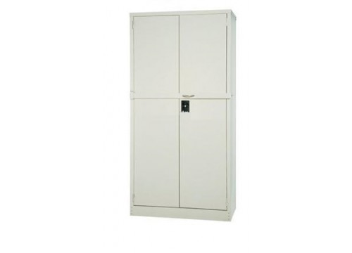 KI-118-LB -Steel Full Height Swingdoor c/w 3 shelves & keylock c/w locking bar ( exclude locking bar lock)