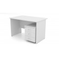 Office Desk- Wooden Leg