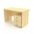 Office Desk- Wooden Leg