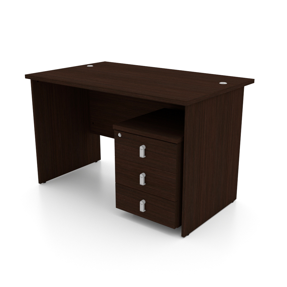 Office Desk- Wooden Leg