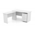 Office Desk- Wooden Leg