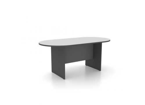 Oval shape Conference Table Size : 1800W x 900D x 750H