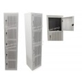 STEEL FURNITURE - Full Height Swingdoor Cupboard / 4 Drawers Filling / Steel Locker /Plastic Lock /Steel Rack