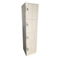 STEEL FURNITURE - Full Height Swingdoor Cupboard / 4 Drawers Filling / Steel Locker /Plastic Lock /Steel Rack